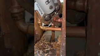 Ridgid C1 actuator and ring kit, pressing a fitting where a compact press tool wouldn&rsquo;t fit