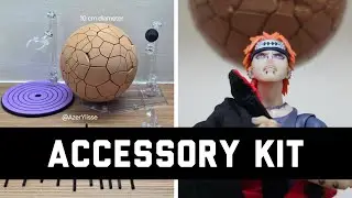 SH Figuarts Naruto Shippuden Pain Tendo CUSTOM Accessory Kit Review!! Items By: @AzerYlisse