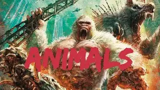 { RAMPAGE } ANIMALS SONG #rampage #animals #rockedits #kingkong #crocodile #rock #fox #dannyjohnson