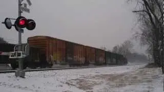 CSX Q303 In The Snow