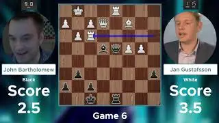 John Bartholomew vs. Jan Gustafsson | Dual Commentary Match - Game 6 (SYNCED)