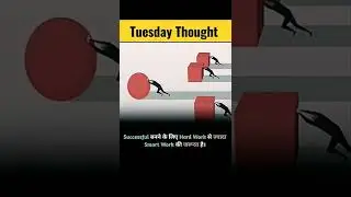#Tuesday #Thought #SmartWork #Success #Motivation #shorts