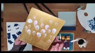 How to use Acrylic Gel medium 3D #acrylicmediums #acrylicpainting #glossgel #art #learningart