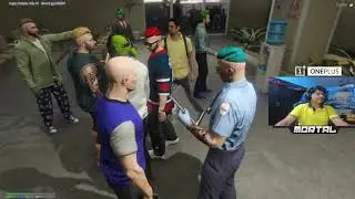 Mortal Meets Raka Marlega | Few Funny Moments 🤣 | GTA V Roleplay || Marlega Gaming
