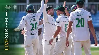 🔴 LIVE: Leicestershire v Gloucestershire | DAY 1 | Rothesay County Championship