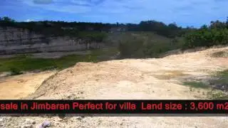 Land for sale in JImbaran perfect for villa - TJJI024
