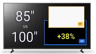 85-inch vs 100-inch TV: Side-by-Side Comparison