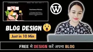 WordPress Custom Home Page Design : Home page kaise banaye  Without Eelementor or paid Plugin