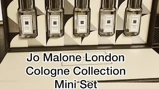 Jo Malone London Cologne Collection Mini Set Unboxing
