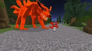 MINECRAFT NARUTO:VIREI O MAIS FORTE JINCHUURIKI!!