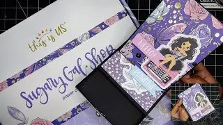 Free Form Friday: Handmade Easel Slider Gift Box or A2 Card Holder Tutorial! Use Your Pretty Papers!