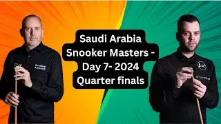 Mark J Williams vs Jimmy Robertson | Saudi Arabia Snooker Masters | Quarter Final