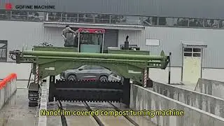 Static covered composting organic fertilizer production equipment