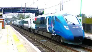 Trains at Cheddington Station, WCML | 14/02/24