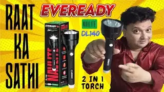 🔦 EVEREADY NAVLITE DL140 TORCH | 2W LED + 1W Tail Light | #eveready #torch #gadgetreview