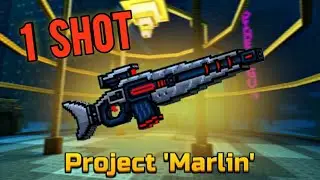 Project 'Marlin' is the MOST OP Sniper! - Pixel Gun 3D Montage