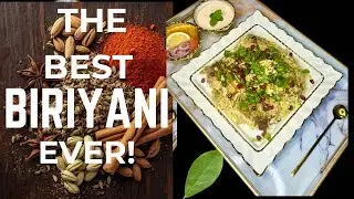 Healthy Spinach Cashew Chicken Biryani | Creamy Green Biryani | High-Protein Indian Recipe 💚🍗