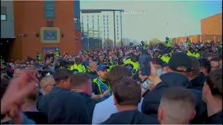 Arrest as Manchester United fans fight for glazers out || 09/03/25 Old Trafford Protest
