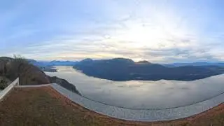 Panoramic view from the Chambotte viewpoint
