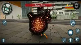 blue ninja Superhero Game android play