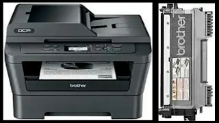Error Replace Toner the Front Cover Brother printer DCP 7065 Repair