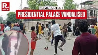 Nepal Violence: Protesters Barge Into And Vandalise Nepal Presidential Residence | Gen Z Protest