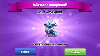 Have You Got Crystal Brute Dragon | Solo Adventure Reward | Dragon Mania Legends