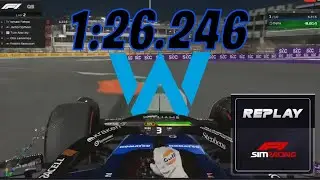 Ismael Fahssi F1 24 Jeddah Hotlap 1:26.246 w/ ERS! F1 Esports Pole! w/ mario kart