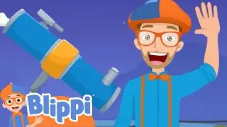 Outer Space Song | Blippi | Kids Show | Fun Time | Weird Cartoons for Kids 🤪