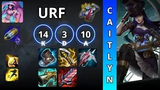 🎯 Caitlyn URF Gameplay &ndash; Sniper Control Mayhem | League of Legends