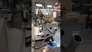 Mandrel Pipe Bender Machine for Carbon Steel Pipe #tubefabrication #machine #cnc #pipebender