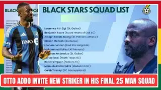 Окончательный состав Black Stars из 25 человек &mdash; Отто Аддо пригласил немецкого 🇩🇪, родившегося в ...