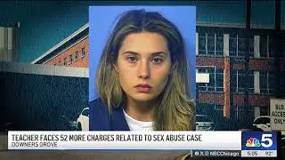 Suburban teacher faces 52 new charges related to sexual abuse case