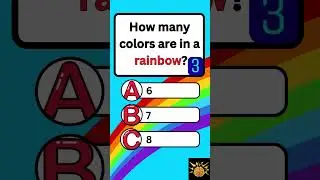 GK Quiz | General Knowledge Quiz  Challenge | How Many Colors Are in a Rainbow?