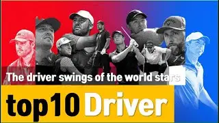 PGA투어 드라이버스윙 ⛳world's top 10 stars