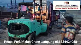 Sewa Rental Forklift dan Crane Lampung 081334424058