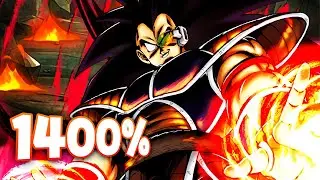 (Dragon Ball Legends) ZENKAI 7, 1400% 14 ЗВЕЗД EX RADITZ! Очень хороший бесплатный персонаж, но...