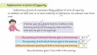 11 Subtraction in Units of Capacity | Mathematics 4 | Unit 5