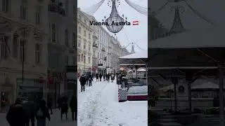 POV: Austria turned into a snow globe ☃️✨ #austria #&ouml;sterreich 14 January 2026