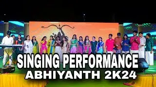 #6 Singing Performance @ABHIYANTH 2K24 Day 1 #RGUKT RKV #IIIT