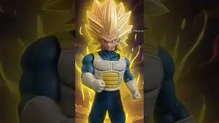 Vegeta SSJ 3 Animation - Dragon Ball Daima Demon Realm Style