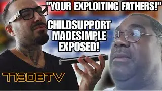 773DBTV EXPOSES CHILDSUPPORTMADESIMPLE ON ZOOM CALL!