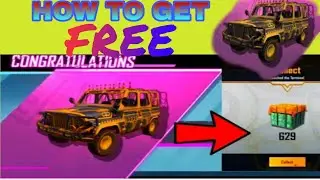 How to get regal overload UAZ free |Only with coin from royal pass | PUBG MOBILE