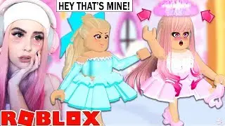I STOLE MY BEST FRIENDS RARE HALO BECAUSE I WAS JEALOUS AND SHE CAUGHT ME!... Roblox Royale High