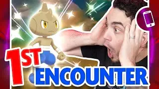 RANDOM SHINY walks right into me! 1ST ENCOUNTER SHINY #Shorts