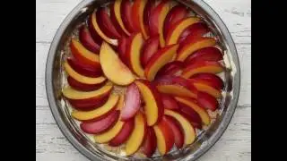 How to Make Peach Plum Upside Down Cake