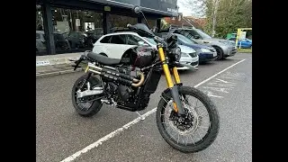 TRIUMPH SCRAMBLER 1200XE, Black Coated
