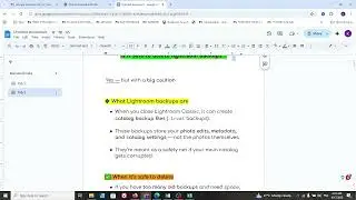 Безопасно ли удалять резервные копии Lightroom? Подробный ответ