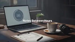 A Quiet Diary of Focus 🎹 | Piano Music for Studying, Work & Deep Concentration