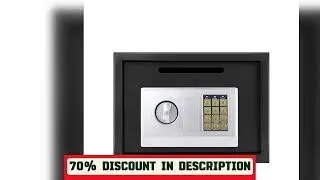 A must-have product!&nbsp;Schwarzer digitaler Safe Wertsachen Dokumentensicherheit Safe Elektronische T